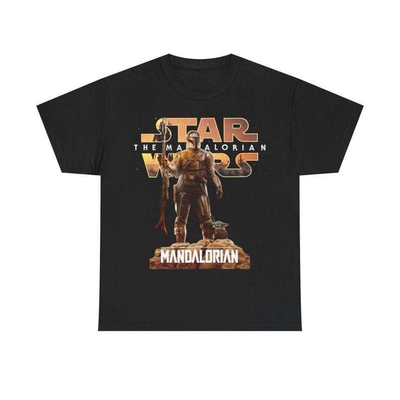 The Mandalorian Tee | Star Wars Inspired Mandalorian Graphic Shirt image 2
