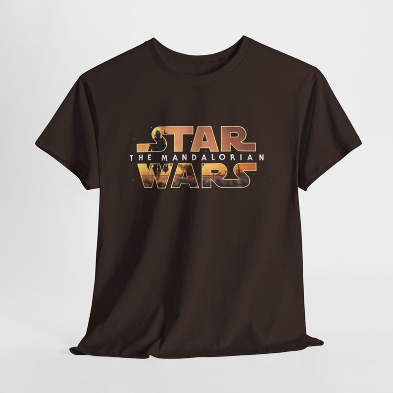 Star Wars The Mandalorian T-Shirt | Logo Graphic Tee immagine 4