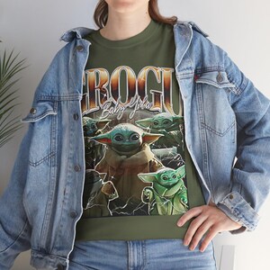 Camiseta Grogu Baby Yoda | Camiseta con un lindo personaje de Star Wars imagen 17