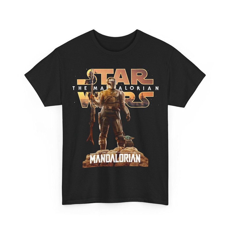 The Mandalorian Tee | Star Wars Inspired Mandalorian Graphic Shirt image 3