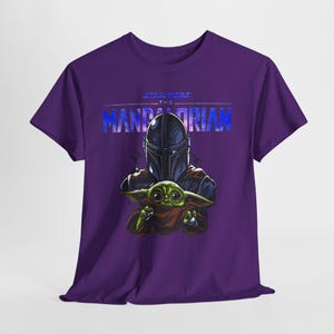 The Mandalorian Baby Yoda T-shirt | Star Wars Mandalorian T-shirt afbeelding 6