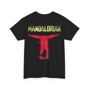 This Is The Way Mandalorian T-Shirt | Star Wars Helmet Tee image 3