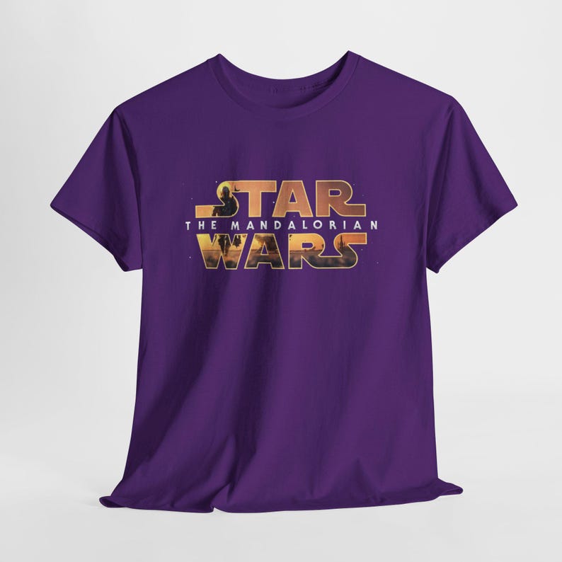 Star Wars The Mandalorian T-Shirt | Logo Graphic Tee immagine 11
