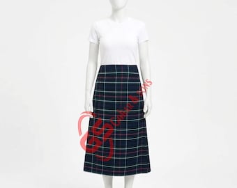 Custom Order Women’s Scottish Mackenzie Tartan Kilt Skirt + baby Mackenzie Kilt