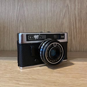 Vintage Halina A500 35mm Rangefinder Camera - Halinar 40mm Lens - 1970s Film Photography