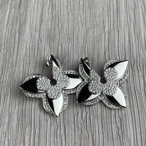 Louis Vuitton Silver Charming Stud Earrings