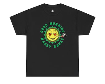 Wakey Bakey Graphic Tee, Good Morning Cotton Unisex Shirt