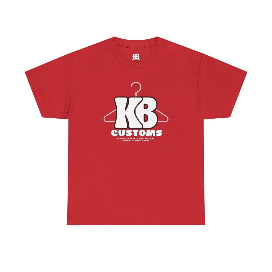 Kb Customs KB Customs Company Logo Shirt~custom Heavy Cotton Tee - Gift for ...