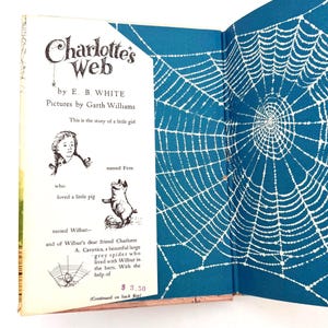 Charlotte’s Web - Vintage Hardcover W/ Dust Jacket - E.B. White - Garth ...