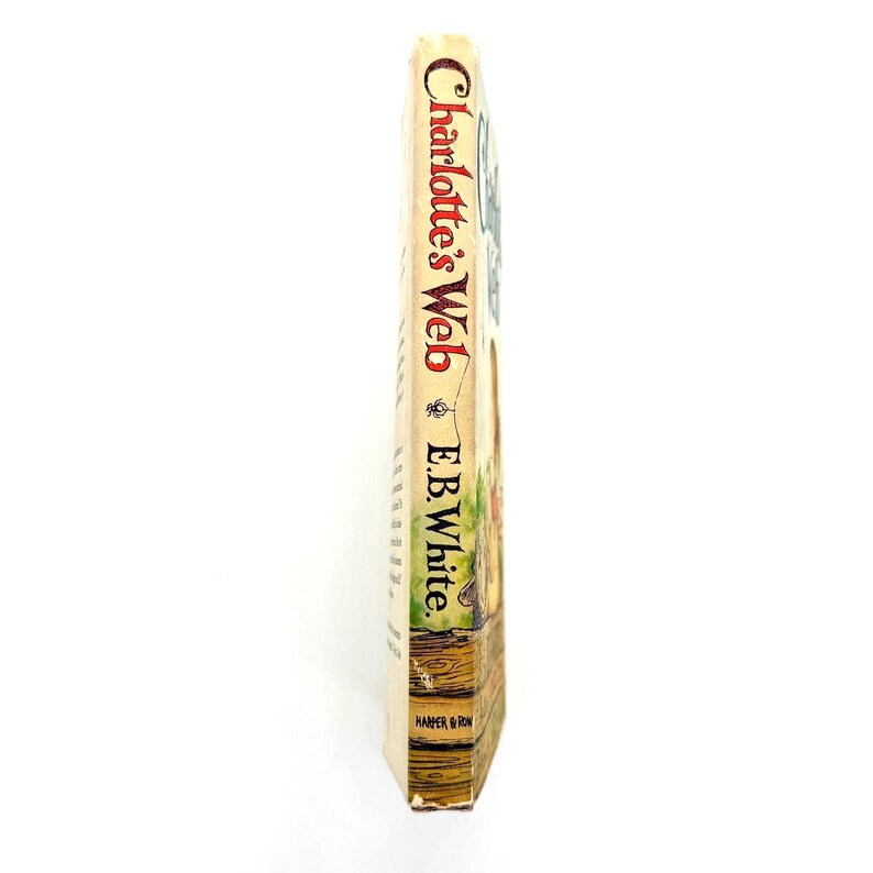 Charlotte’s Web - Vintage Hardcover W/ Dust Jacket - E.B. White - Garth ...
