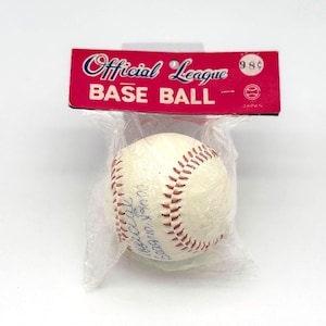 Vintage Official League Baseball - Made in Japan - Original Packaging