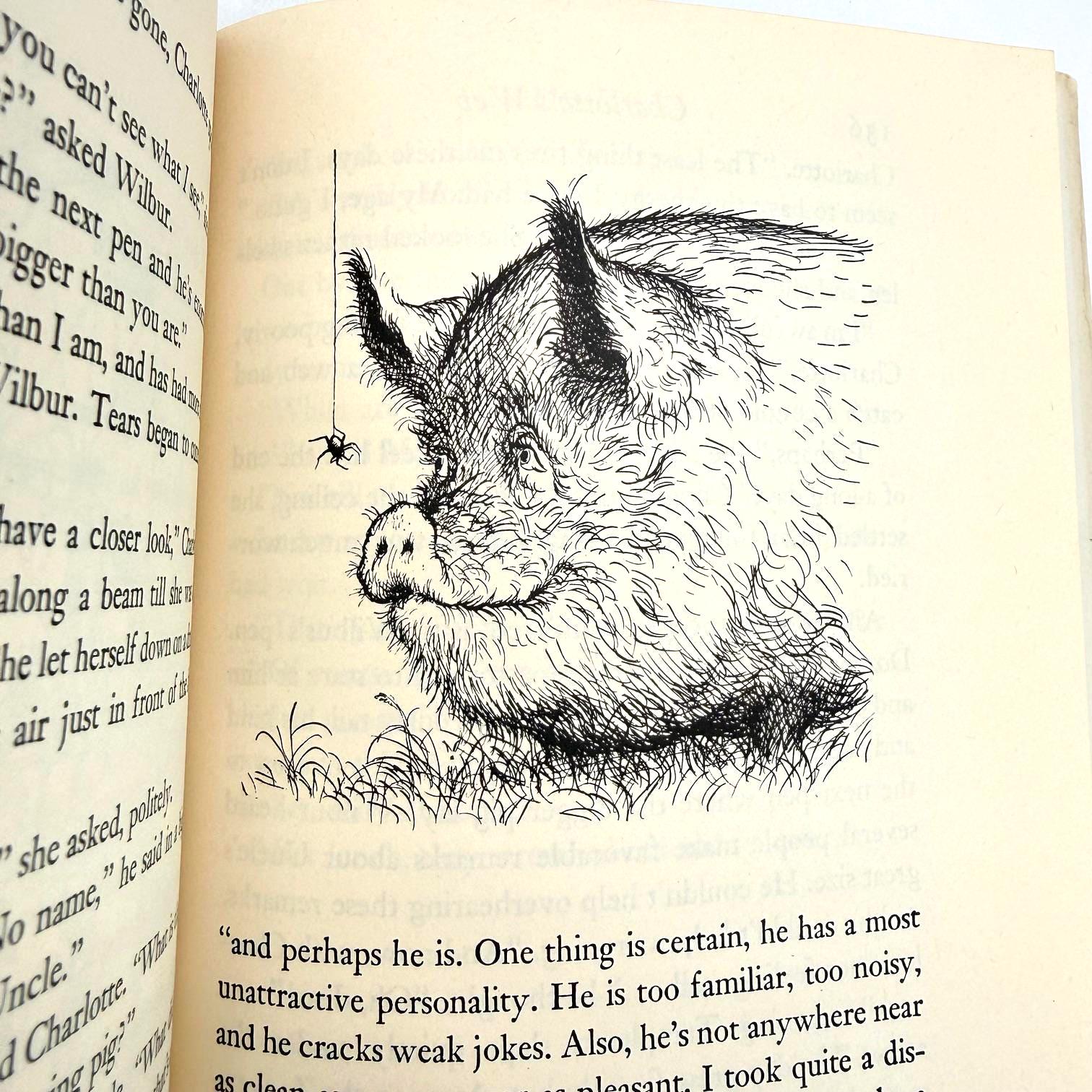 Charlotte’s Web - Vintage Hardcover W/ Dust Jacket - E.B. White - Garth ...