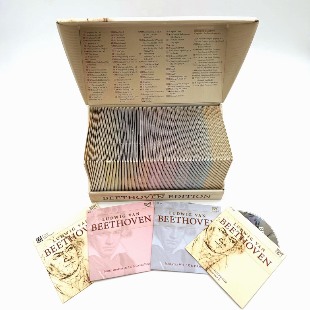 クラシック BEETHOVEN COMPLETE WORKS 100CD BOX Ludwig Van Beethoven – Complete Works (100-CD Box Set