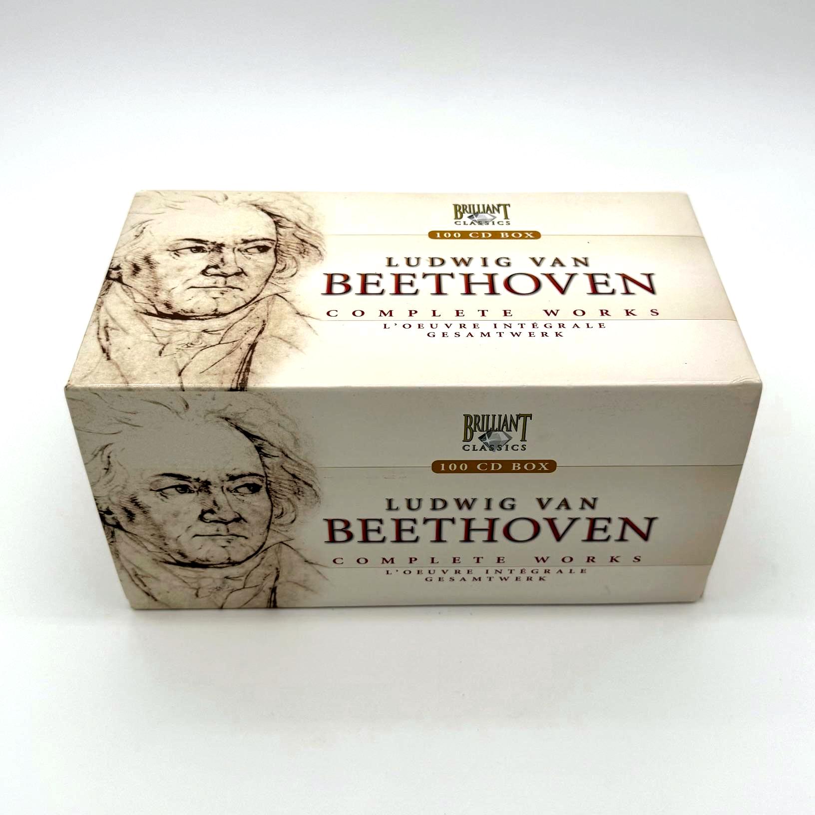 BEETHOVEN　100CD BRILLIANT CLASSICS Ludwig Van Beethoven Complete Works – 100 CD Box Set