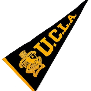 Vintage Ucla Bruins Pennant - Etsy