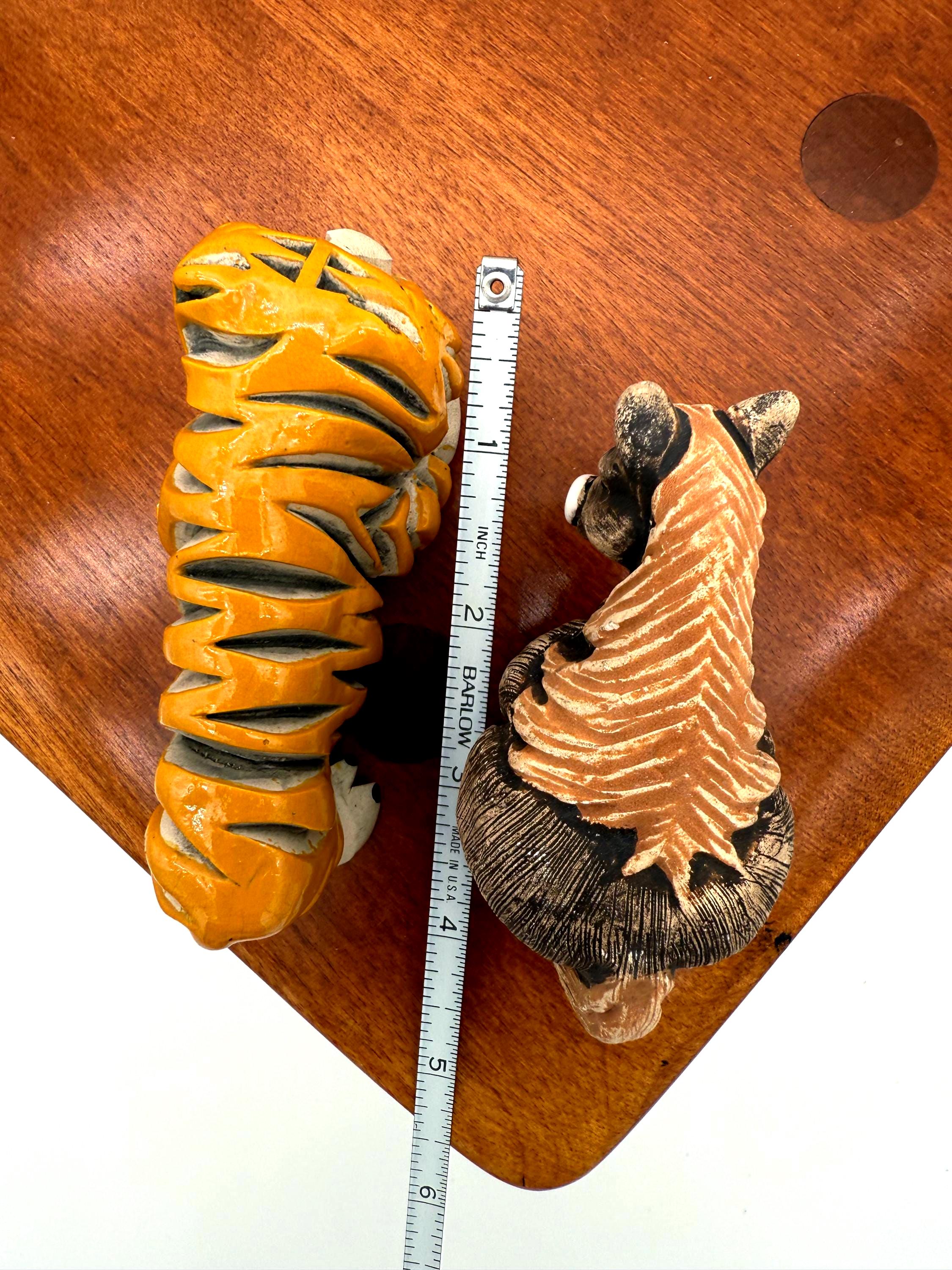ビンテージアーテサニア・リンコナダ ハンドメイド トラ 親子　ウルグアイ ヴィンテージ ウルグアイ陶器フィギュア – リンコナダ虎と手作り民芸馬