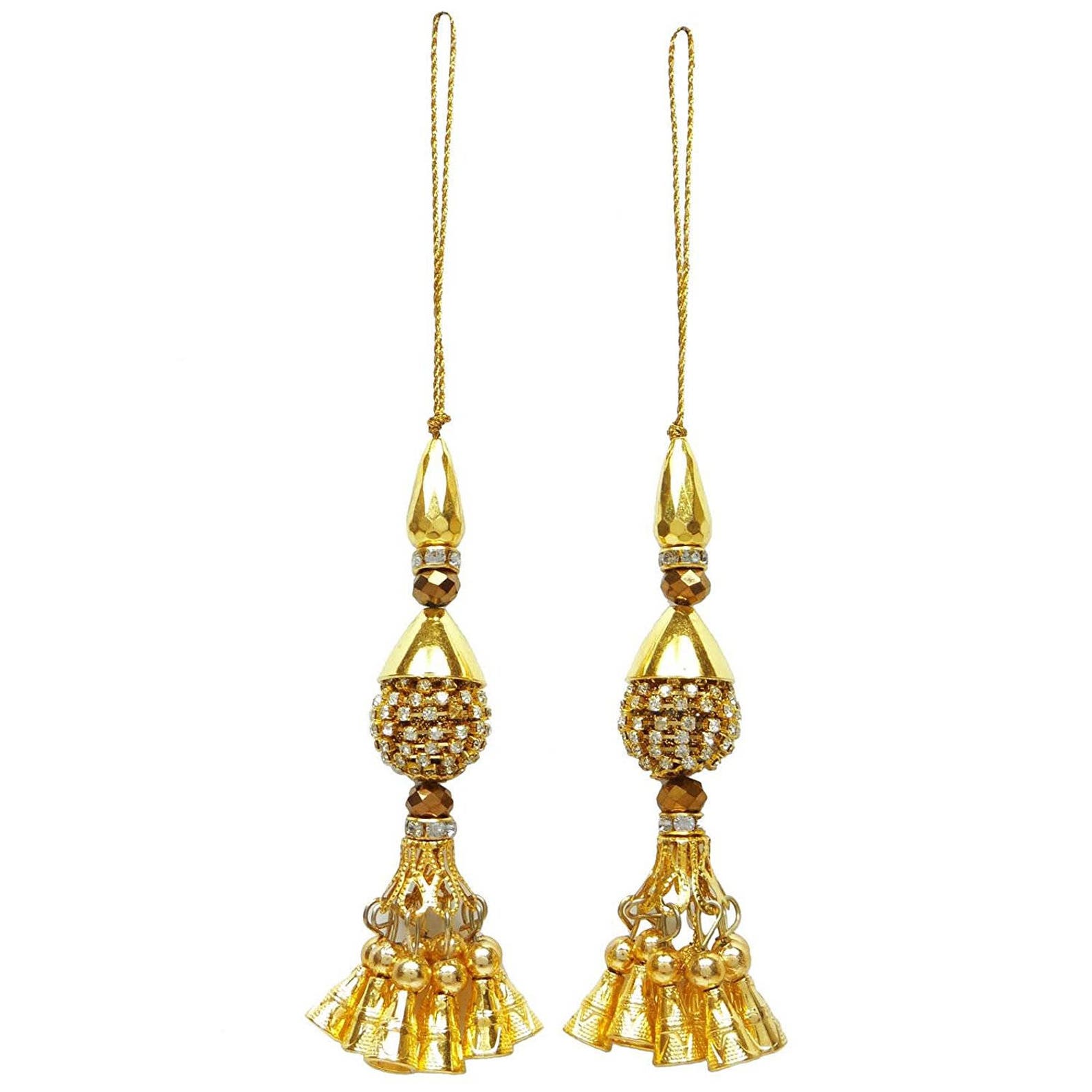 Traditional Tassel Decorative Gold Beaded Tassel Blouse Etsy