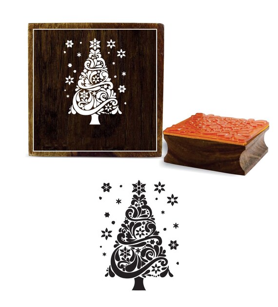 Download Antique Crafting Damask Christmas Tree Design Square Wooden Etsy 3D SVG Files Ideas | SVG, Paper Crafts, SVG File