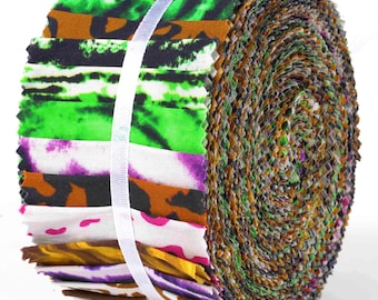 JellyRoll Fabric for Quilting 40 Strip, Perfect Quilting Fabric for Craft Project, Cotton Strip for Home Décor, Blanket, Precut Quilt Fabirc
