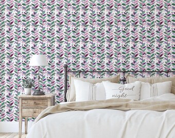 S4sassy zelfklevend behang, groen verwijderbaar doe-het-zelf vinylbehang, Peel & Stick contactpapier voor accentmuur hal, Easy Home Decor