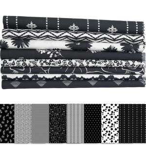 Soimoi 8 Pc Fat Quarter Bundle- Florals Print 18&quot;x 22&quot; DIY Patchwork- 100% Cotton Pre-Cut Quilting Fabric