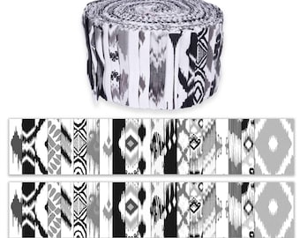 Jelly Roll Fabrics for Quilting 40 Strip Cotton Strips Bundles, Perfect Quilting Fabric for Craft Project, Cotton Strips for Home Décor