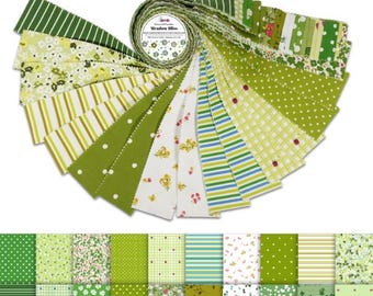 Meadow Bliss Jelly Roll, 100% Cotton 2.5" Fabric Strips, Quilting Project