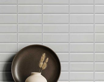 S4Sassy Self Adhesive Wallpaper, Removable Diy Vinyl Tile Pattern Wall Covering, Peel & Stick Contact Paper For Entryway, Kitchen Backsplash