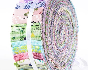 Las mejores ofertas en Jelly Rolls, Tiras De algodón Patchwork Telas para Manualidades | eBay