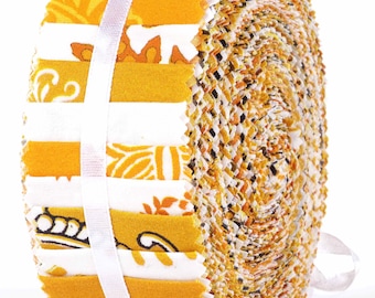 Jelly Roll Fabric for Quilting 40 Strip Cotton Strips Bundle, Perfect Quilting Fabric for Craft Project, Precut Quilt Fabirc, for Home Décor