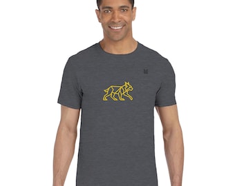 Unisex hiking T-shirt by LynxTex - Lynx -