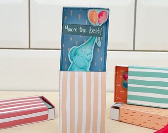 Matchbox Paper Craft Kit for kids - Elephant