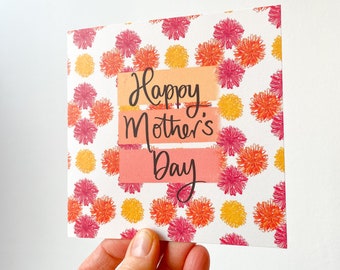 Dahlia Mother’s Day Card