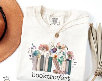 Camiseta Booktrovert, Camiseta Book, Regalos para amantes de la lectura, Regalos para amantes de la lectura, Regalos para mujeres amantes de la lectura, Camisetas Book para mujeres, Regalos Bookish