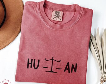 Comfort Colors Big Fan Of Human Rights Shirt, Equality Shirt, Social Justice Shirt, Political Protest Shirt, Activist Shirt