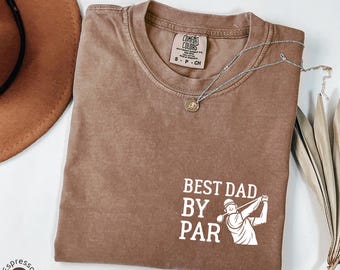 Chemise Comfort Colors® Best Dad By, chemise Cool Dads Club, chemise de golf pour papa, chemise pour la fête des pères, chemise de reconnaissance pour les papas, cadeau pour les papas