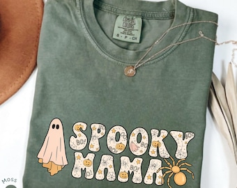 Chemise de maman effrayante Comfort Colors®, chemise d'Halloween pour maman, chemise de maman d'Halloween, chemise d'Halloween, chemise de maman d'Halloween, maman d'Halloween effrayante
