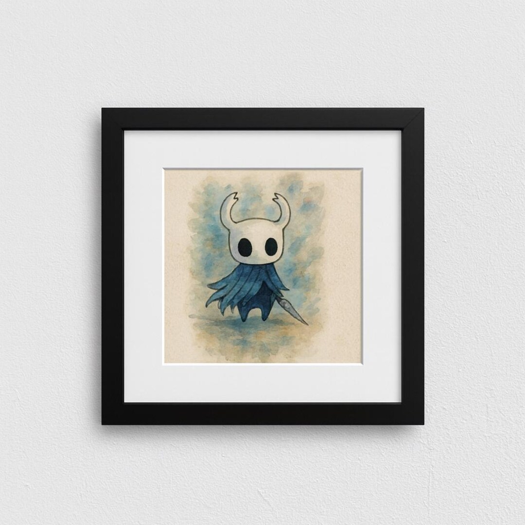 Hollow Knight Watercolour Digital Print - Etsy UK