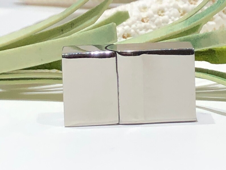1 Clasp Silver Slide ClaspFor Use With 10mm Flat Etsy