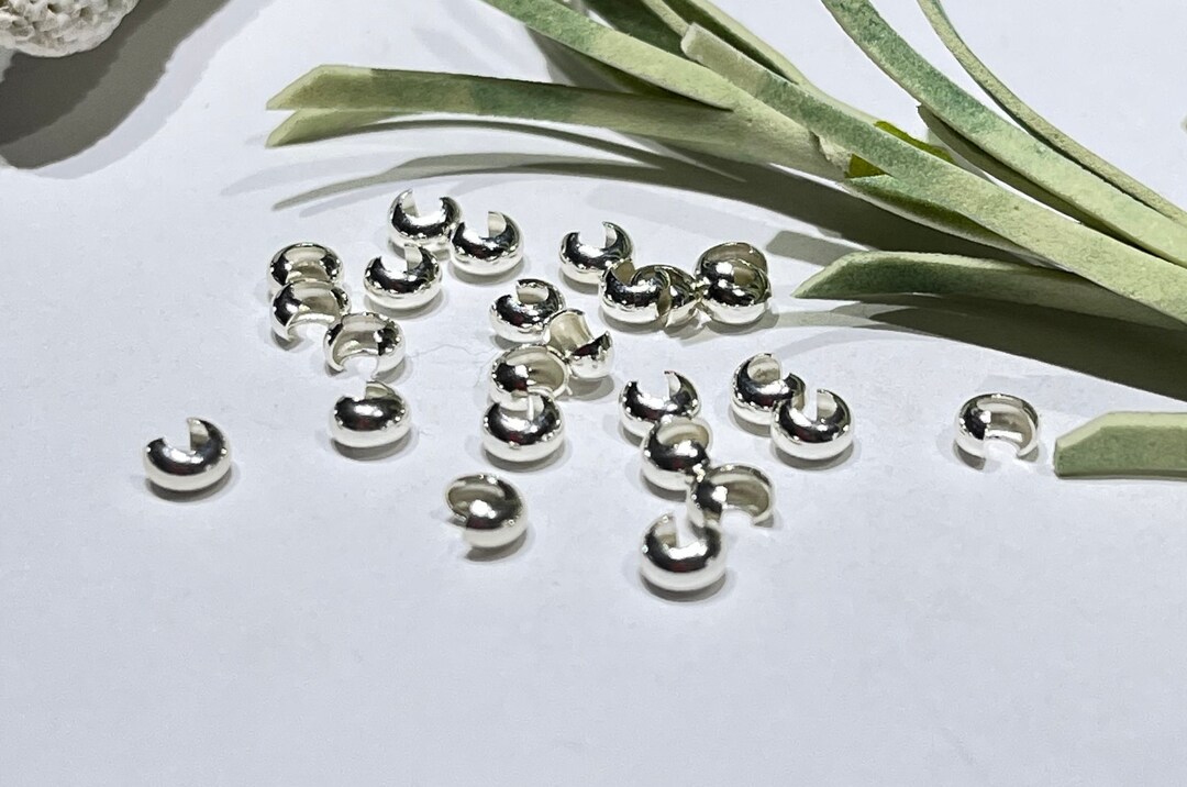 SOFPLATE 1 boîte de 2000 perles à Sertir pour Bijoux Rondes en Métal de 2 mm