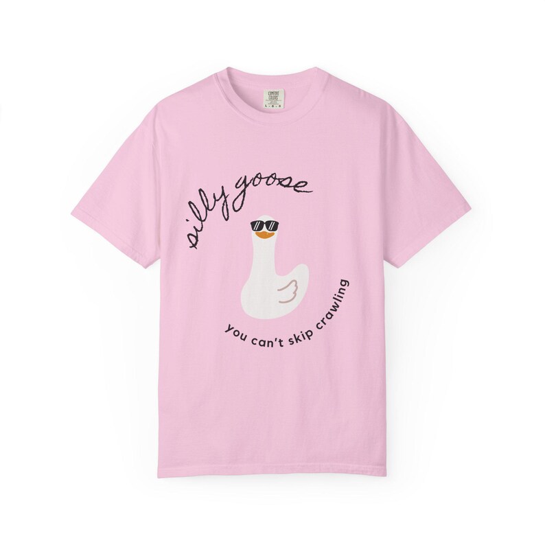 Funny Physical Therapy Silly Goose Unisex Garment-Dyed T-shirt, PT Humor Tee, DPT Graduation Gift, Rehab Therapist Shirt, Light-hearted image 8