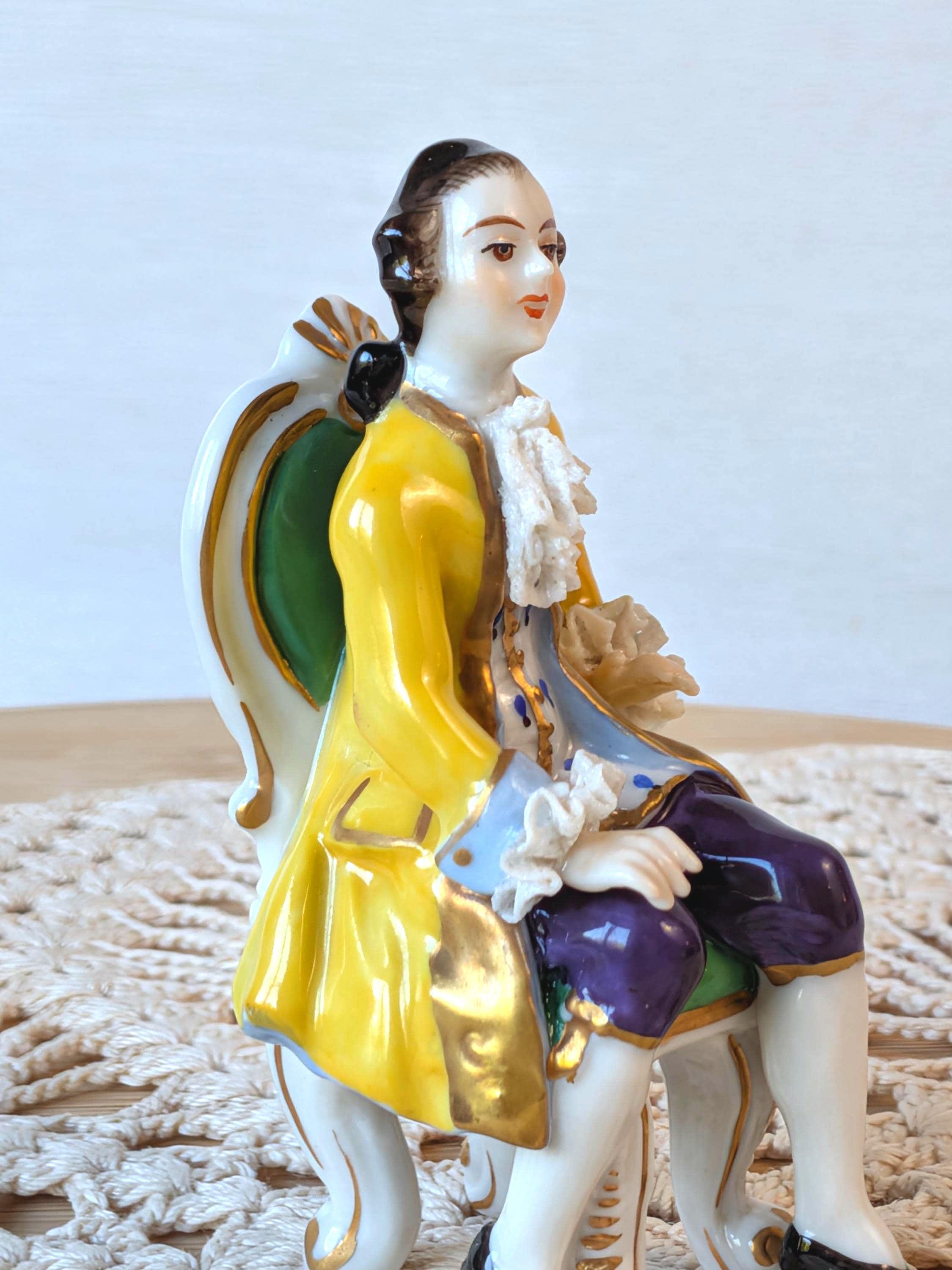 Antique German Dresden Porcelain Figurines - Etsy