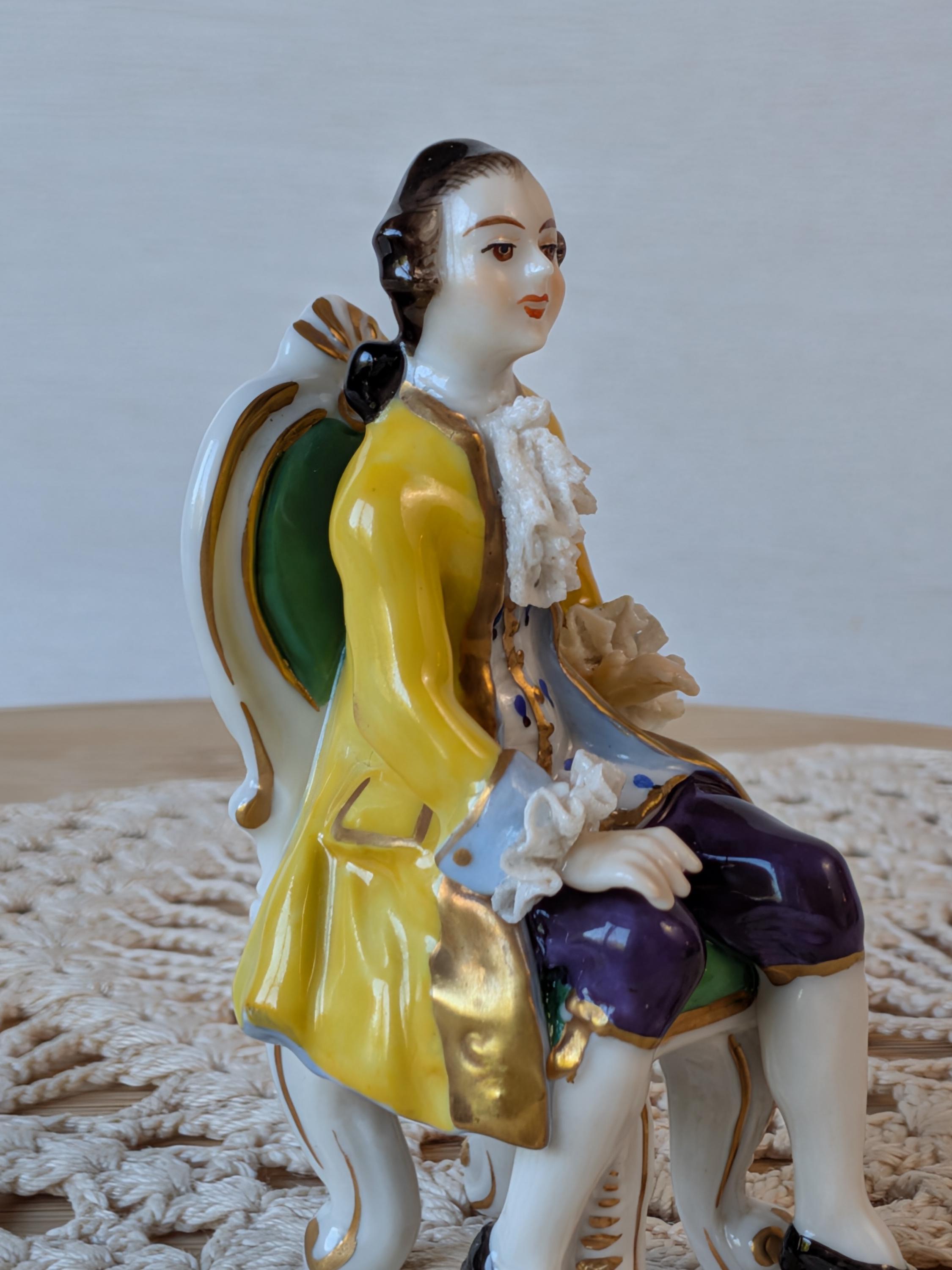 Volkstedt Porcelain Figurines - Etsy