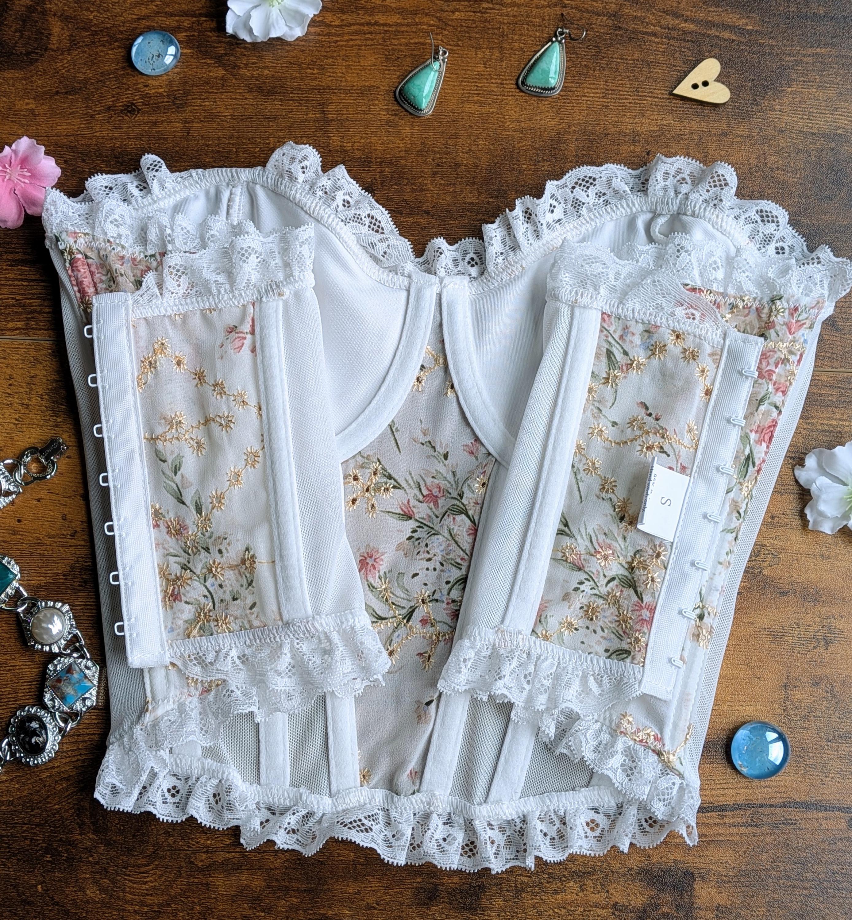 Embroidered Mesh Top - Etsy