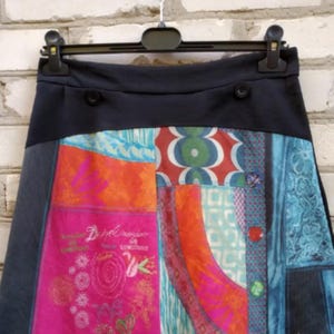 Desigual Black Women&#39;s Stylish Mini Skirt Size M
