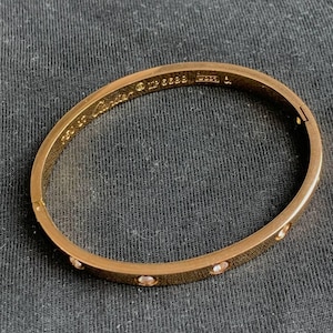 Cartier 18k Rose Gold Bangle Bracelet