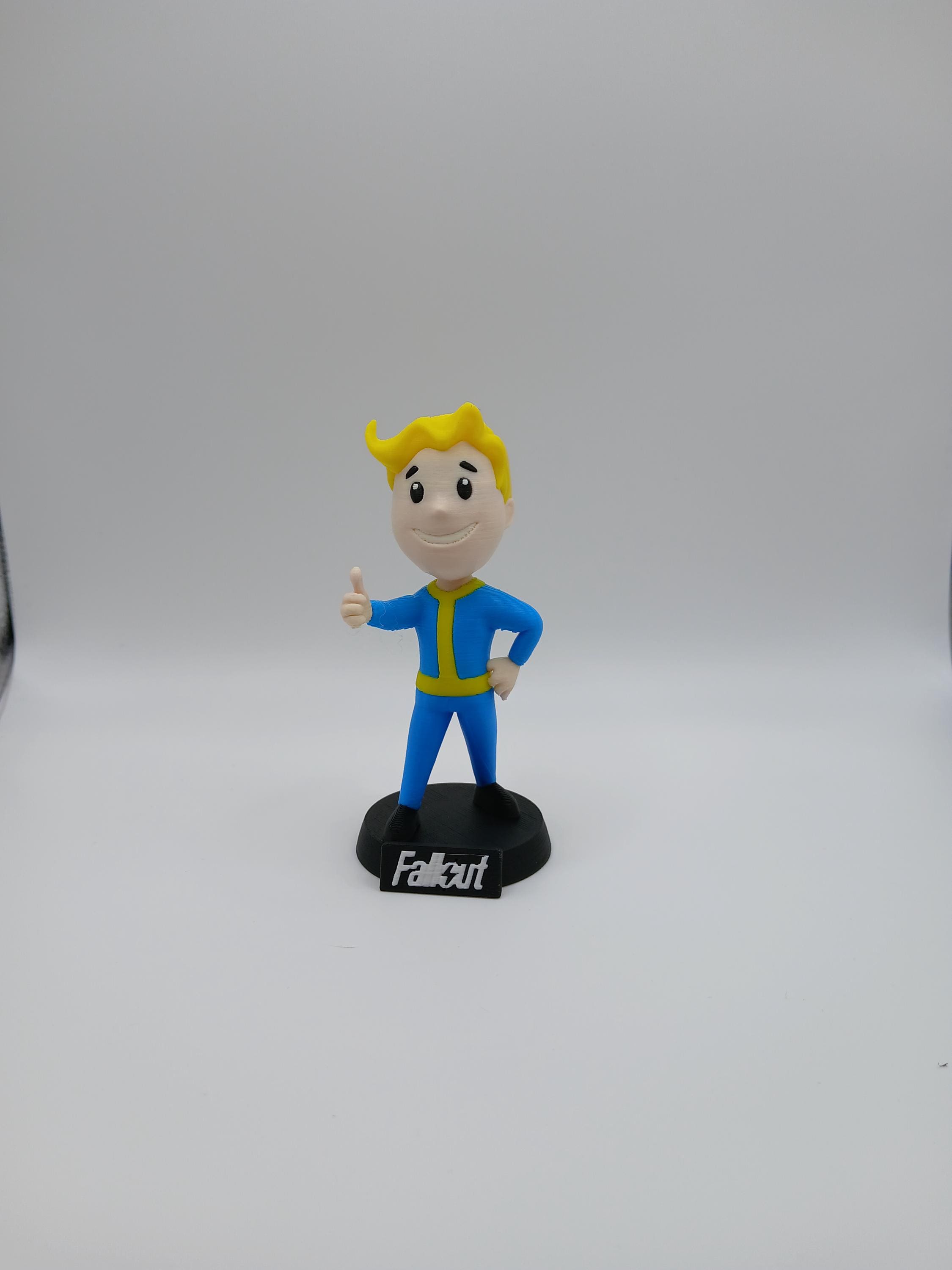 Vaultboy スタチュー - Fallout 風フィギュア (4 インチ) - Etsy 日本