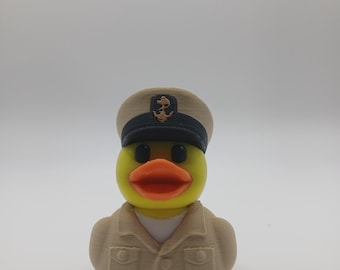 Navy Chief Khaki Uniform Duck - 3D Printed Dash Accessory