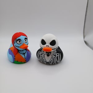 Skeleton and Patched Lady Ducks - Premium 3D Printed Jeep Accessory - Romwba3D