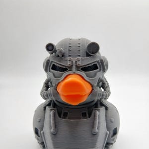 Powerful suit Duck: 3D Printed Car Accessory